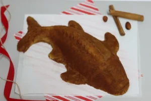 1 Lb Almond Marzipan (Koi Fish Mold)